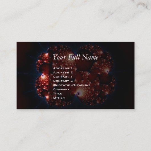 Anposite Attract - Fractal Art 名刺 (正面)