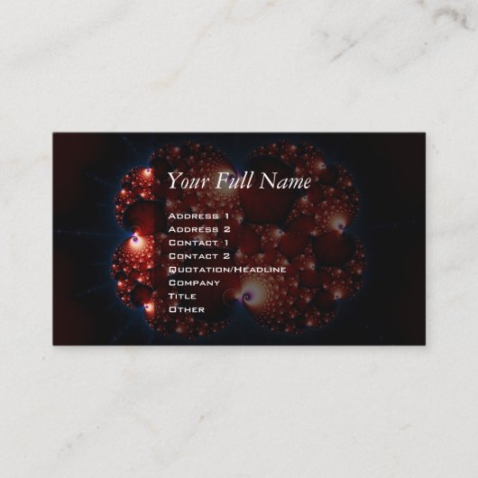 Anposite Attract - Fractal Art 名刺 (正面)