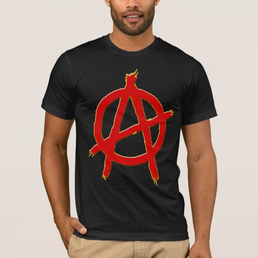 Anrchyのデザインのワイシャツ Tシャツ (正面)