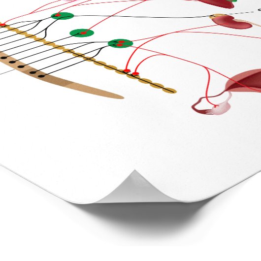 ANSポスターの交感経路 ポスター (角)