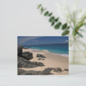 Anse bamboo；フレゲイト島；セーシェル ポストカード (スタンド正面)