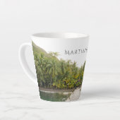 Anse Noire (Black sand beach), Martinique travel カフェラテマグ (左アングル)