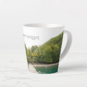 Anse Noire (Black sand beach), Martinique travel カフェラテマグ (右アングル)