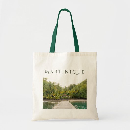 Anse Noire, Martinique travel (one side print) トートバッグ (正面)