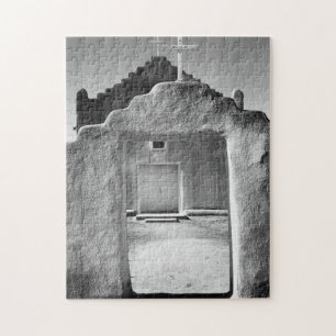 Ansel Adams – 教会の入口 – ニューメキシコ ジグソーパズル