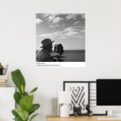 Ansel Adams Self Portrait, ca. 1967 ポスター (ホームオフィス)