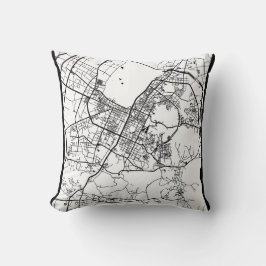 Anshan China City Map クッション