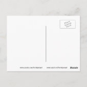 ansichtkaart "キーボード"デザイン ポストカード (裏面)