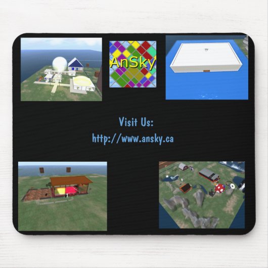 AnSkyマウスパッド マウスパッド (正面)