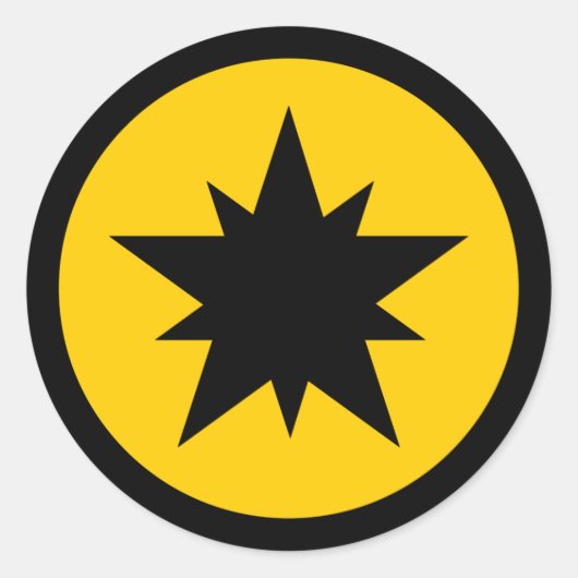 Ansteorraスタンプ ラウンドシール (正面)