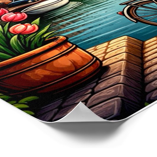 Ansterdam ポスター (角)