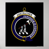 Anstrather – クラン紋章 ポスター (正面)