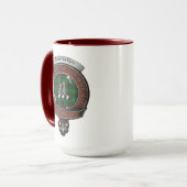 Anstrather Clan Badgeコンボ15oz Mug マグカップ (正面左)