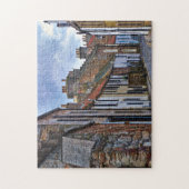 Anstrather Scotlandの町。 ジグソーパズル (縦)