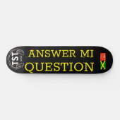 ANSWER MI QUESTION スケートボード (横)