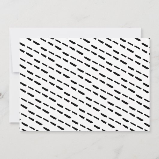 Answer to Our祈りの言葉フォトブルーボーイ誕生 案内状 (裏面)