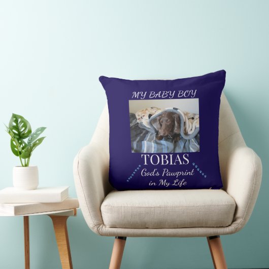 Answered Prayer Pawprint クッション (椅子)