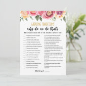 Answersゲー結婚ムカード付きの伝統 招待状 (スタンド正面)