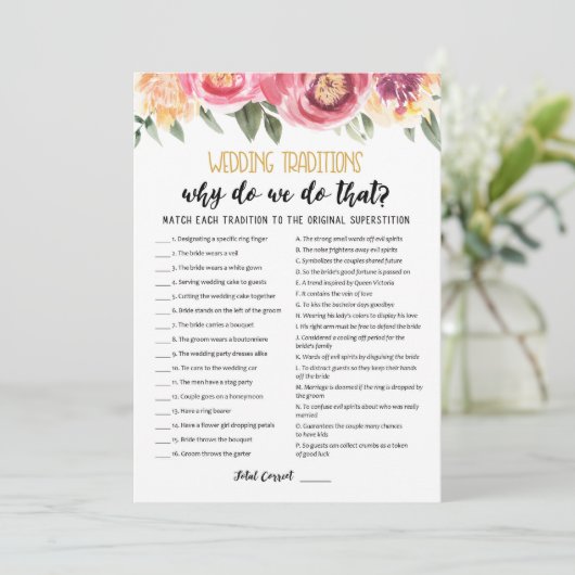 Answersゲー結婚ムカード付きの伝統 招待状 (スタンド正面)