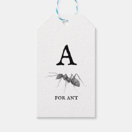 Antの「A」 ギフトタグ