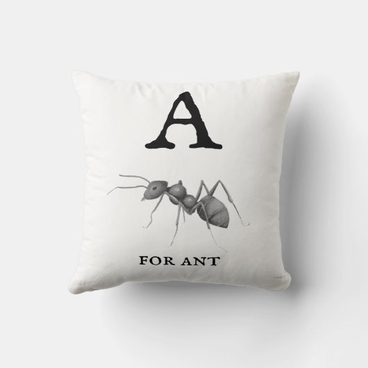 Antの「A」 クッション (裏面)