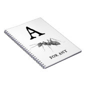 Antの「A」 ノートブック (右側)