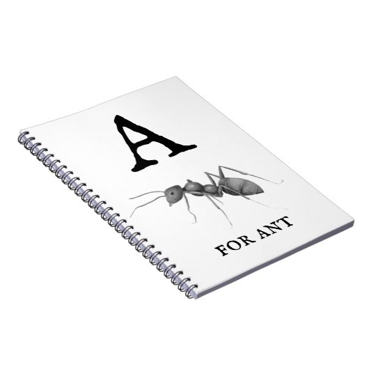 Antの「A」 ノートブック (右側)