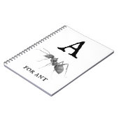 Antの「A」 ノートブック (左側)