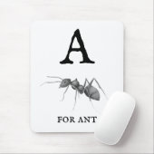 Antの「A」 マウスパッド (マウス)