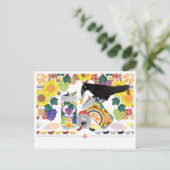 ANTカラフル（再作成） ポストカード (スタンド正面)