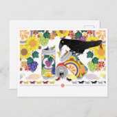 ANTカラフル（再作成） ポストカード (正面/裏面)