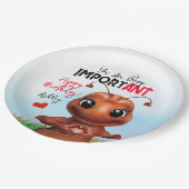 Antサイン感動的誕生日 ペーパープレート (アングル)