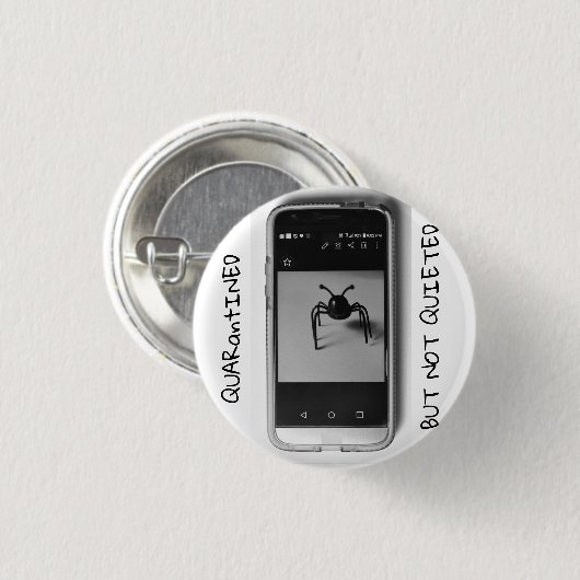 Antボタン 缶バッジ (正面&裏面)