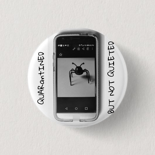 Antボタン 缶バッジ (正面)