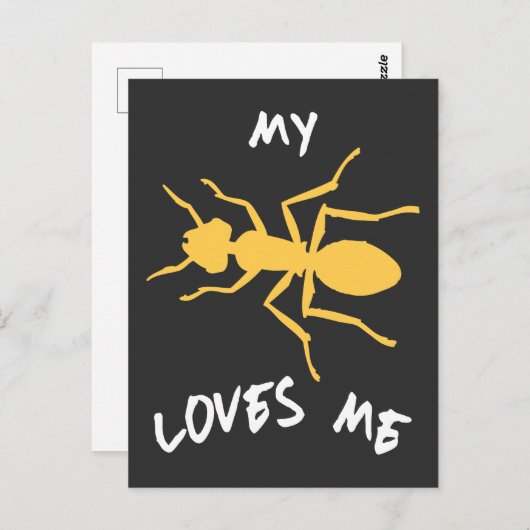 Ant叔母は私の家族のギフト甥の姪を愛している ポストカード (正面/裏面)