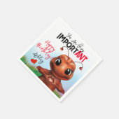 Ant感動的 Sign Language誕生日 スタンダードカクテルナプキン (角)