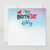 Ant手話誕生日カード (裏面)