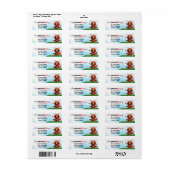 Ant署名言語アドレス ラベル (フルシート)