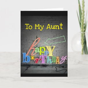 **ANT**がウ書ォール誕生日カードにあります カード
