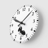 Ant ラウンド壁時計 (傾斜)