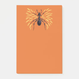 Ant Art Insect Lover Orange Entomology Bugs ポストイット