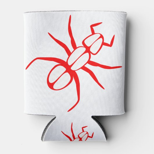 Ant Legs Antennas Red 缶クーラー (正面)