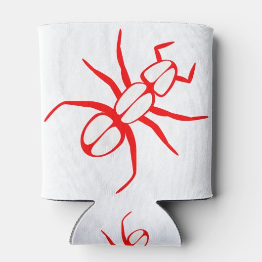 Ant Legs Antennas Red 缶クーラー (裏面)