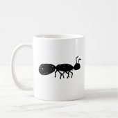 Ant Mug - No Text - Funny Badly Drawn Gift コーヒーマグカップ (左)