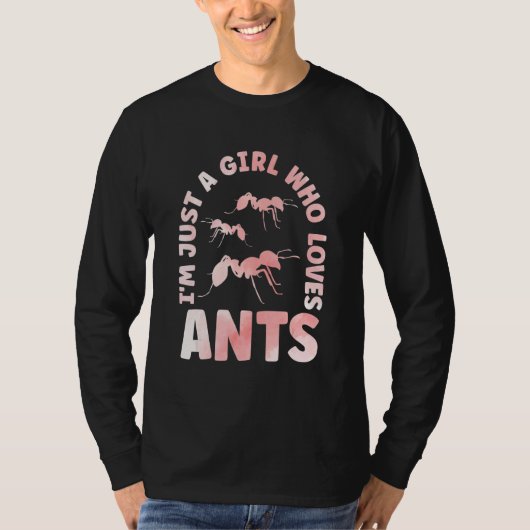 Ant Outfit for Ants Lovers Apparel for Women & Gir Tシャツ (正面)