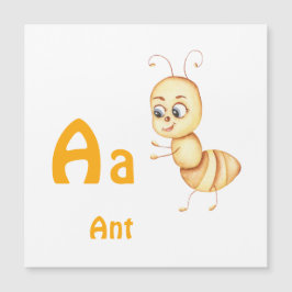 Ant personalize ABC: Letter A - お名前を入れてカスタマイズ