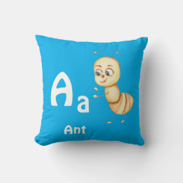 Ant personalize ABC: Letter A - お名前を入れてカスタマイズ クッション
