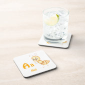 Ant personalize ABC: Letter A - お名前を入れる コースター (右側)
