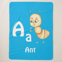 Ant personalize ABC: Letter A - 名前を入れる