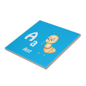 Ant personalize ABC: Letter A - 名前を入れる タイル (側面)